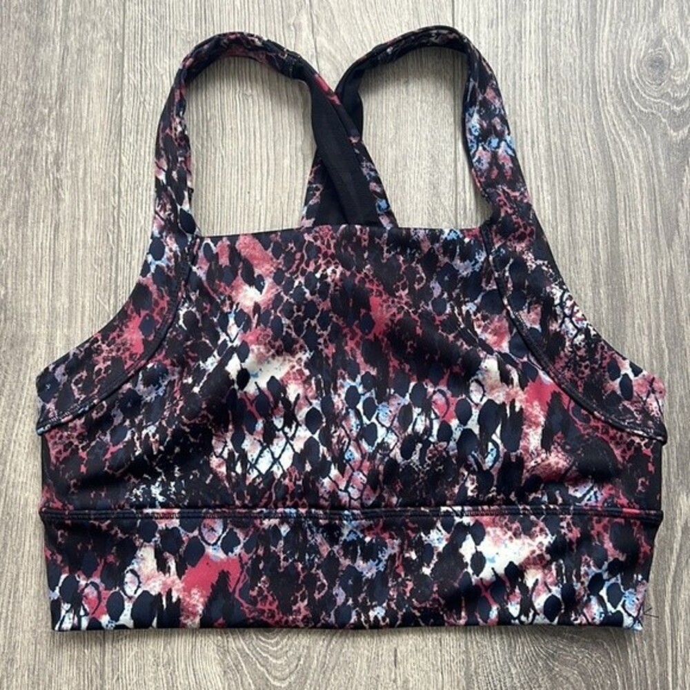 Free People Movement In Your Corner Sports Bra Small Cosmos Colorful Gym Workout